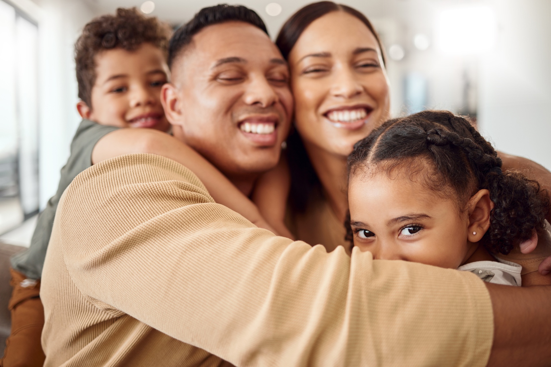 Our family — we're people who love people